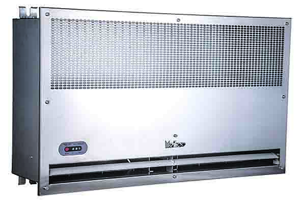 3kw Heated Recessed Industrial Air Curtains Industrial
