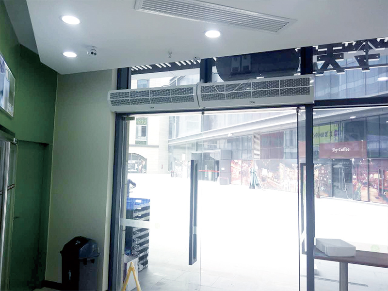 air curtain application