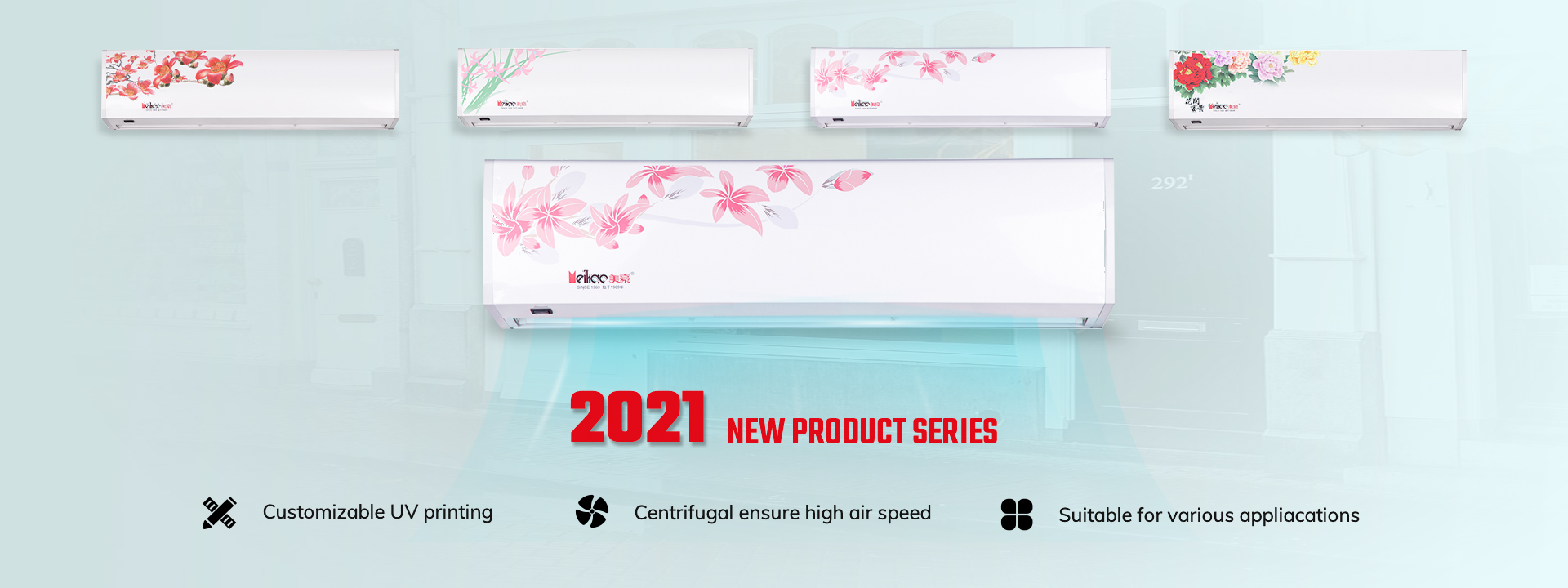 China cold Industrial Air Curtains Supplier
