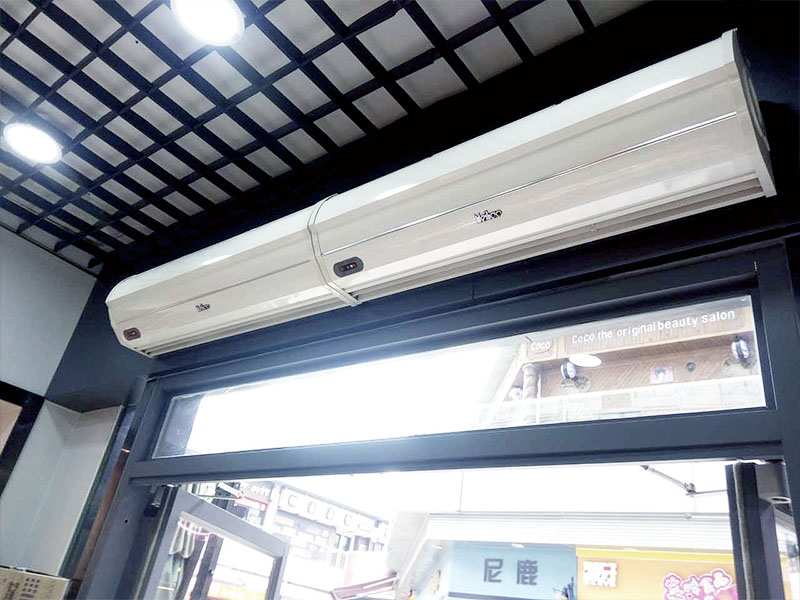 air curtain application