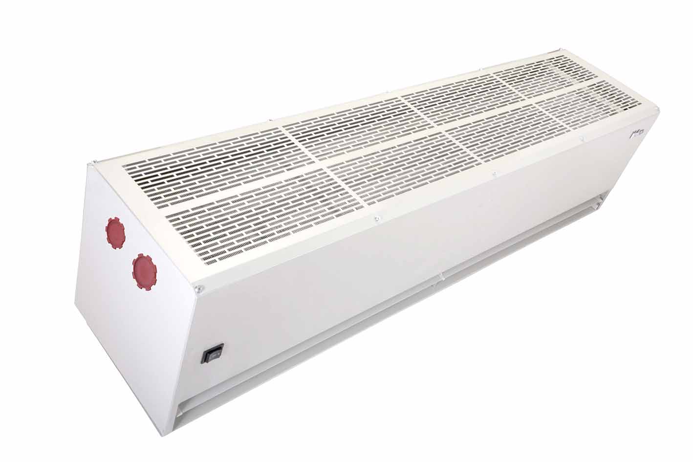 6kw Heated Hot Water Industrial Air Curtains Commercial